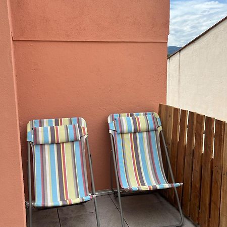 Au Coeur De Ville Avec Terrasse Ceret Luaran gambar