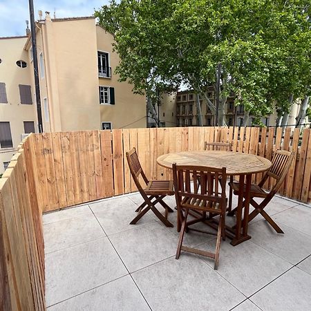 Au Coeur De Ville Avec Terrasse Ceret Luaran gambar